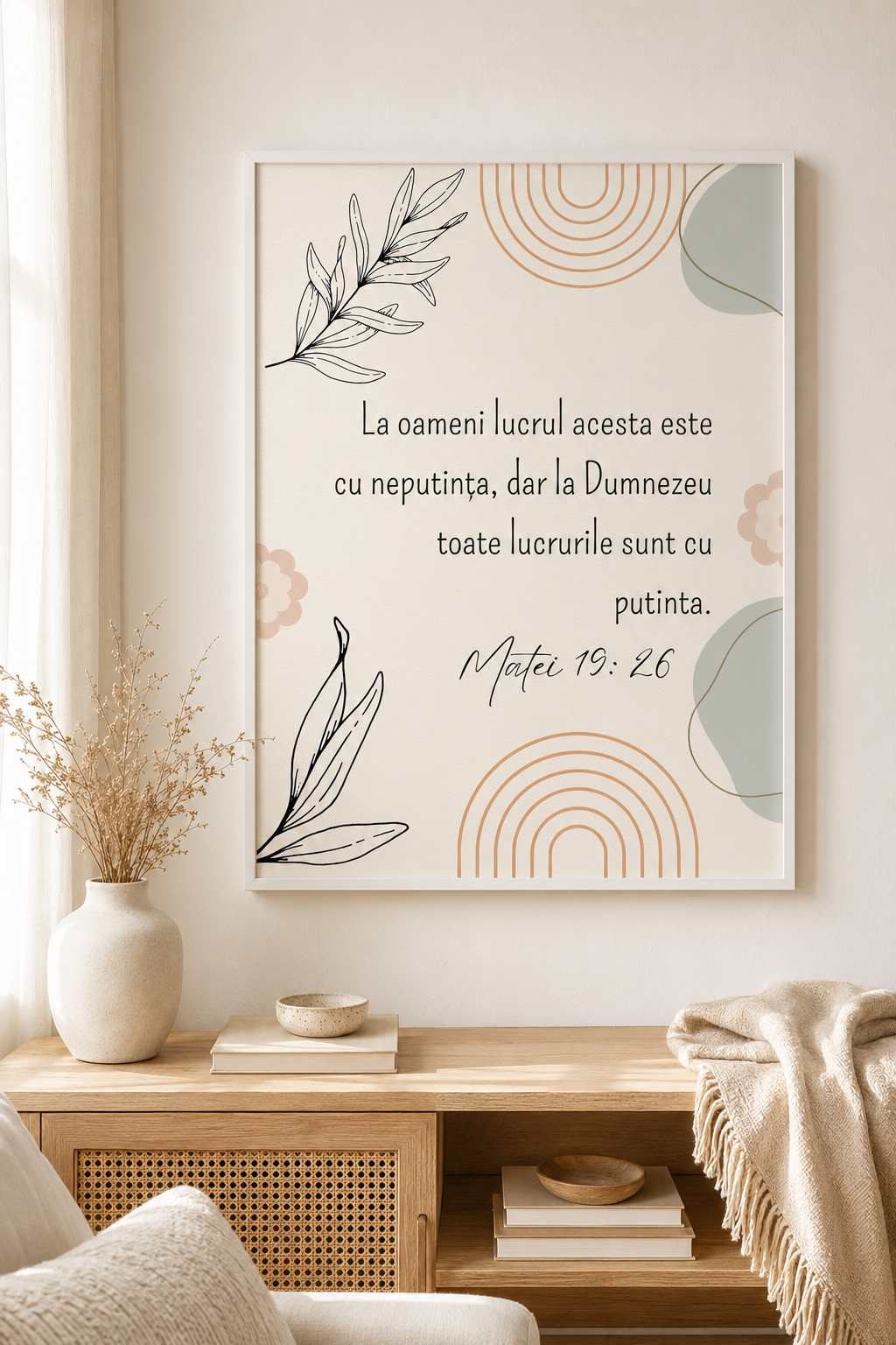 Tablou creștin – „La oameni lucrul acesta este cu neputință...” – Matei 19:26