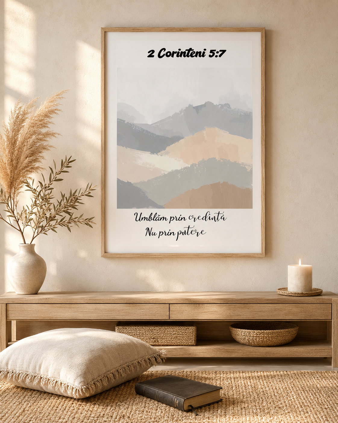 Tablou creștin – „Umblăm prin credință, nu prin vedere” – 2 Corinteni 5:7