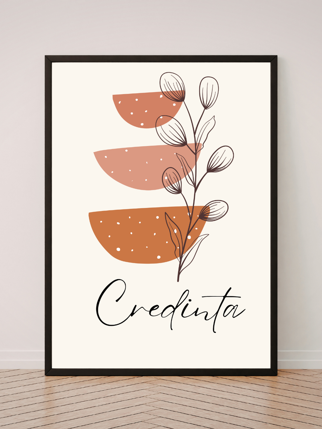 Set 3 Tablouri Creștine – Credința | Evrei 11:1
