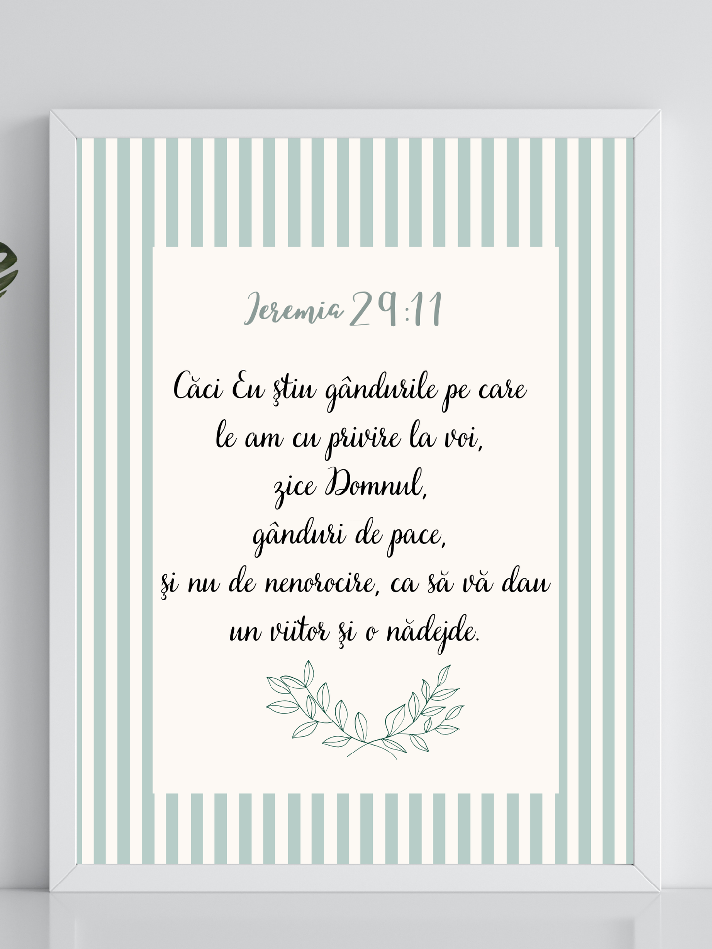 Tablou Creștin – „Un viitor și o nădejde” | Ieremia 29:11